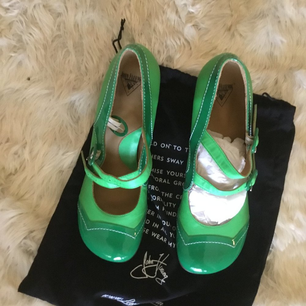 John Fluevog Marcello style  shoes size 12 W  10M  New